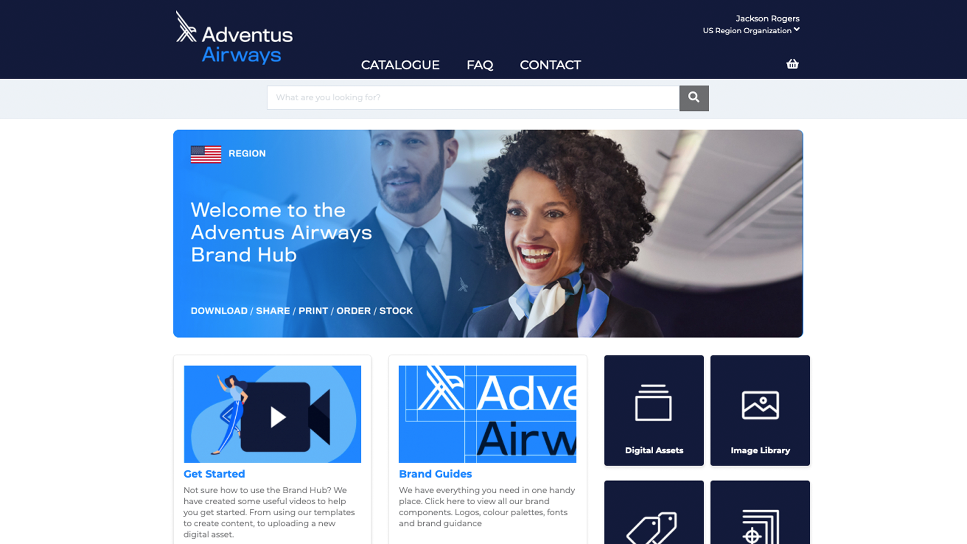 screenshot of Brand iQ